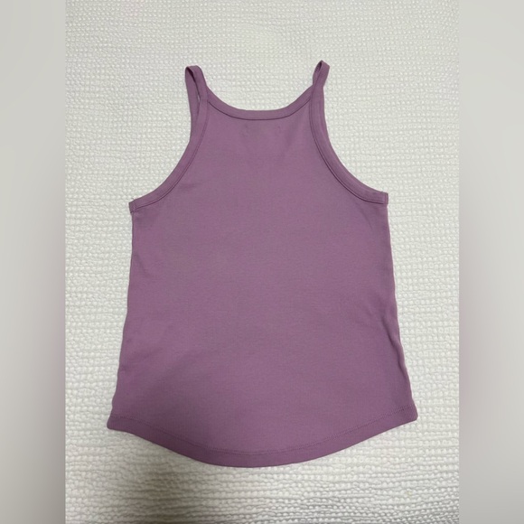 Madewell Supima Rib ‘90s Tank in Vibrant Lilac - Picture 7 of 9